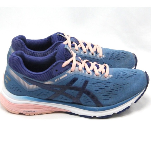 ASICS Running Shoes/ Sneakers GT-1000 7 Women’s Size 7 Azure/ Blue Print - Picture 2 of 8
